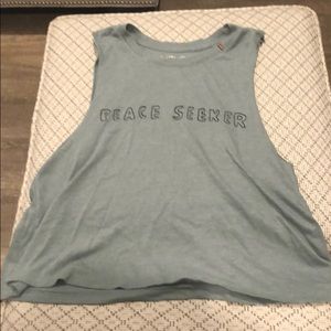 Spiritual Gangster crop tank